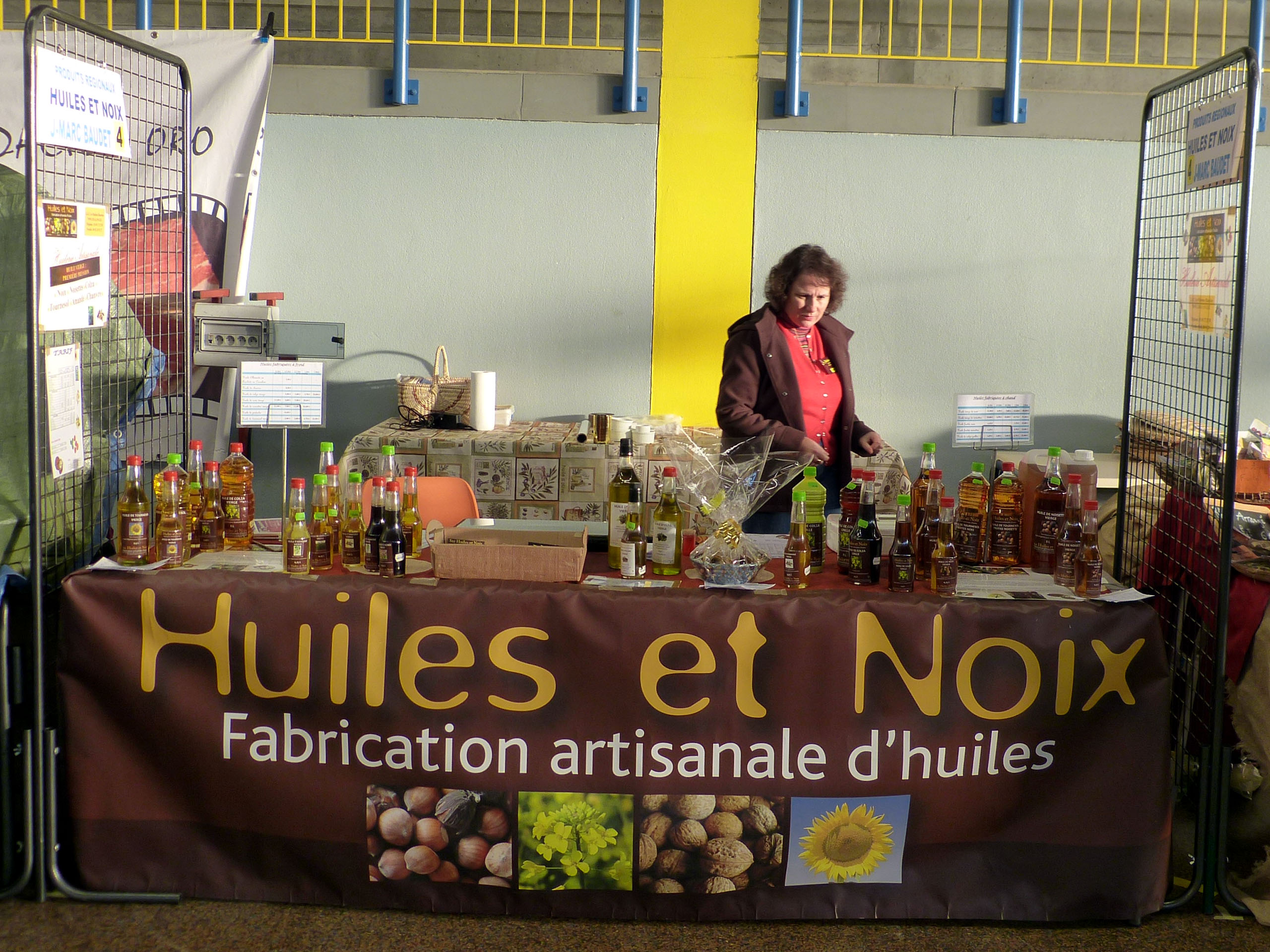 Huiles et noix