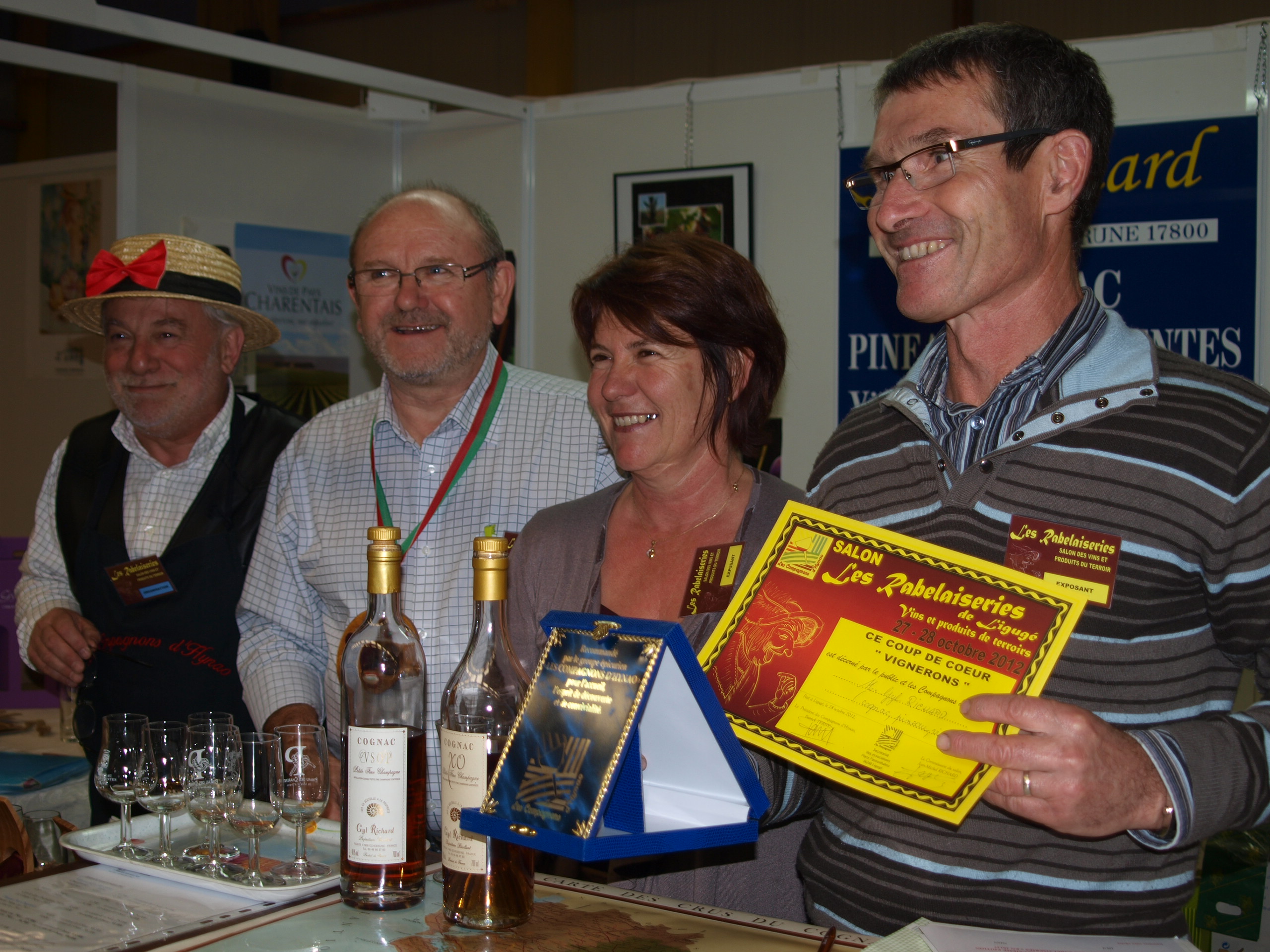 Gyl Richard, Vins Charentais, Cognac, Pineau, 17800 Echebrune