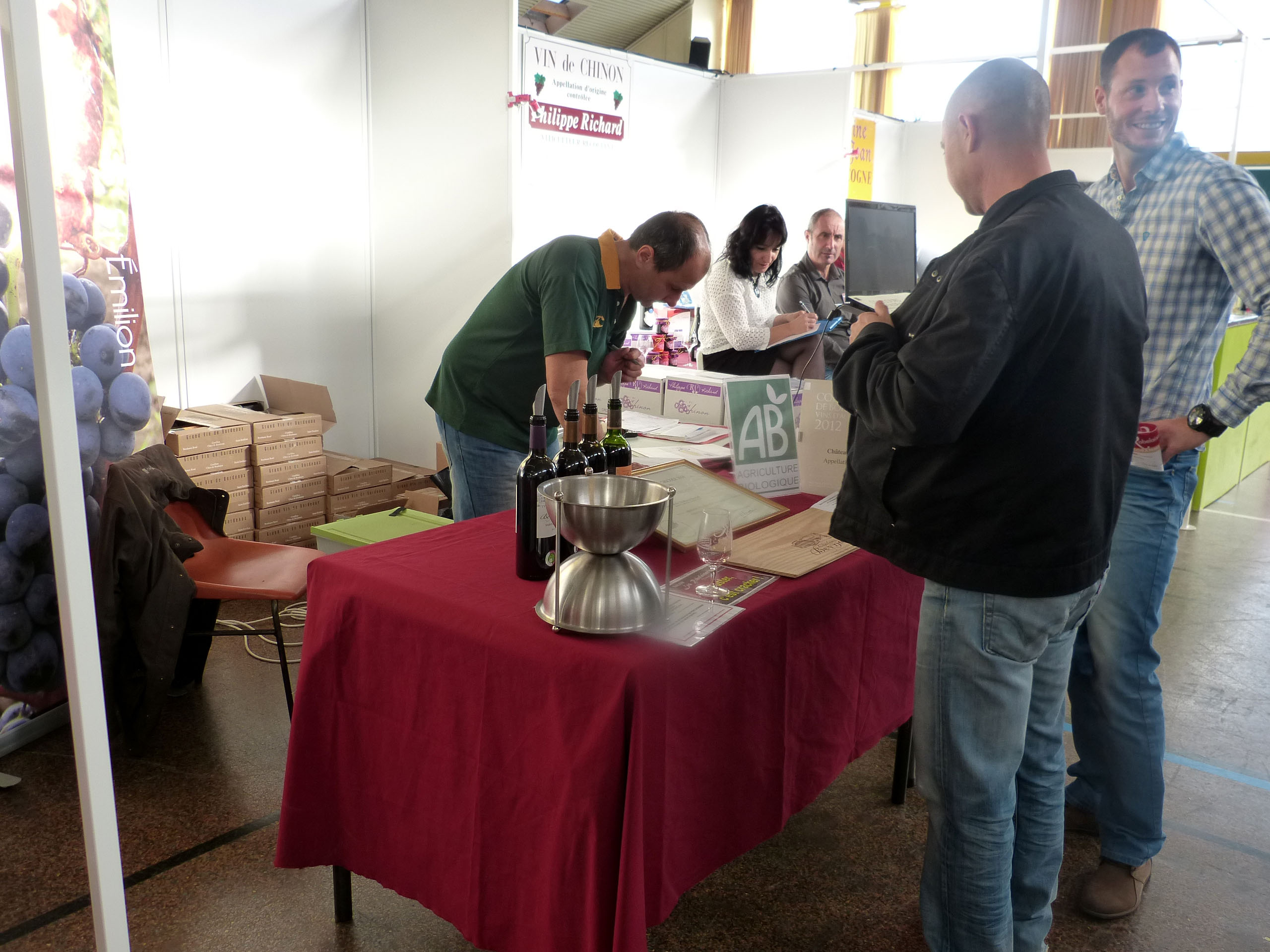 Castillon St Emilion, château Beynat, Alain Tourenne