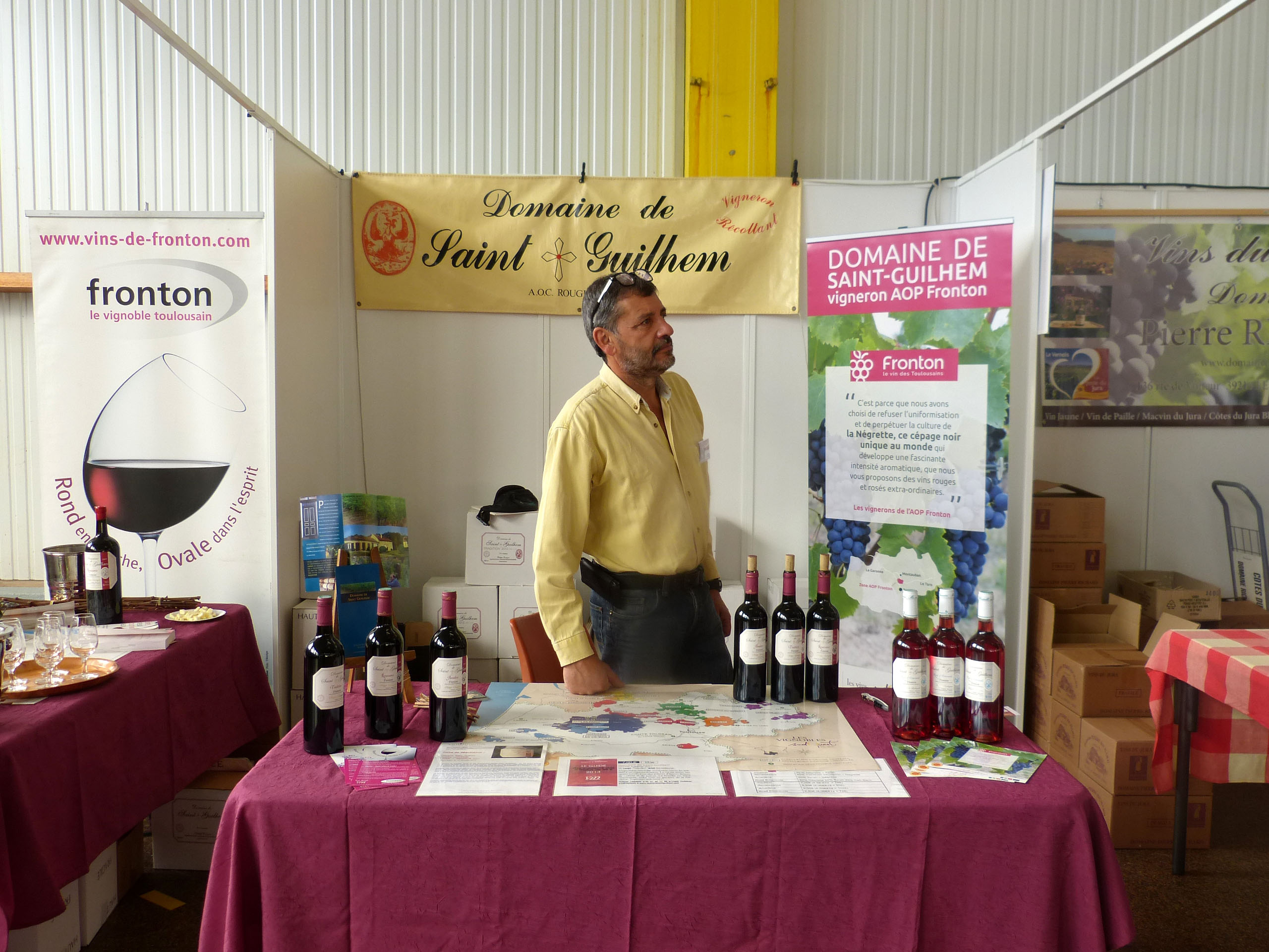 Fronton, domaine Saint-Guilhem, philippe Ladugue