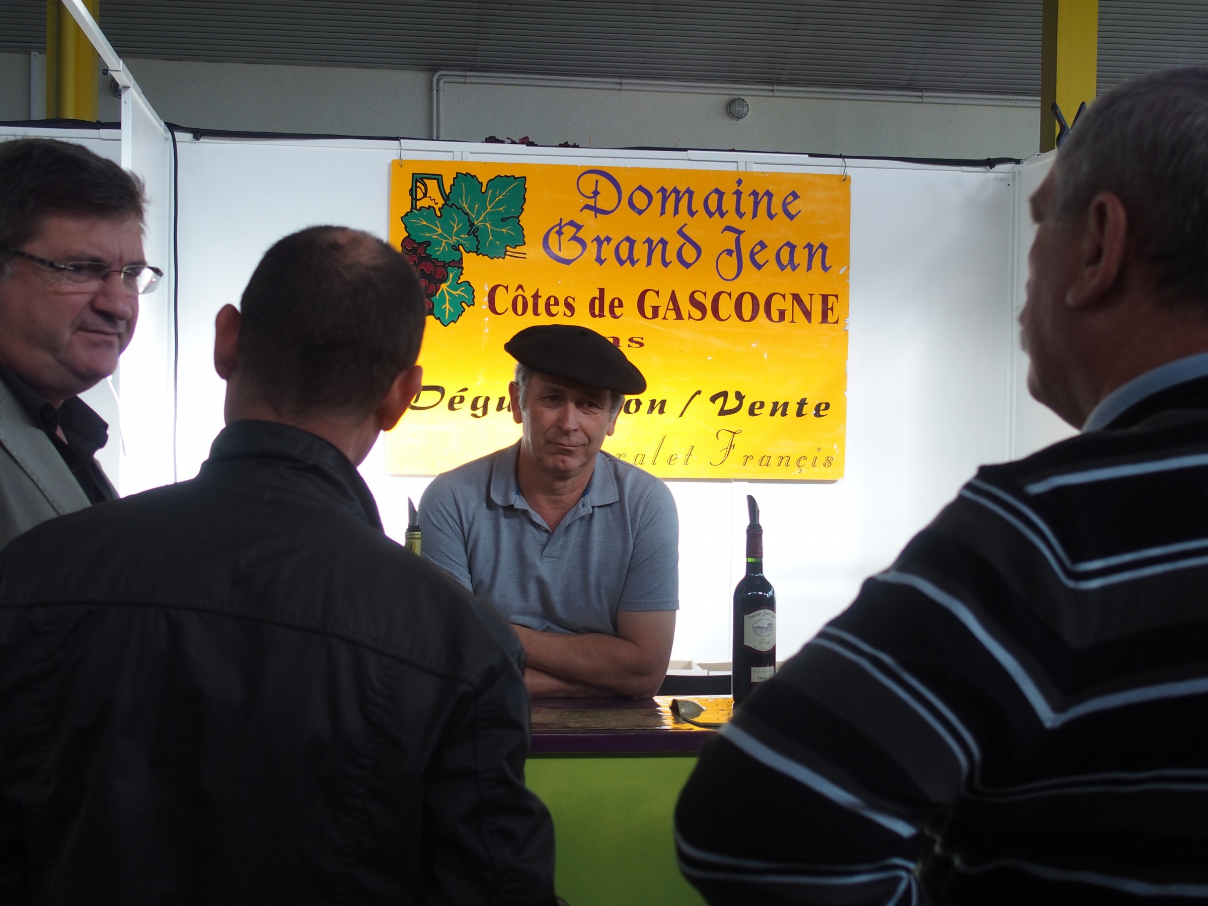 Côtes de Gascogne, domaine Grand Jean, Francis Couralet