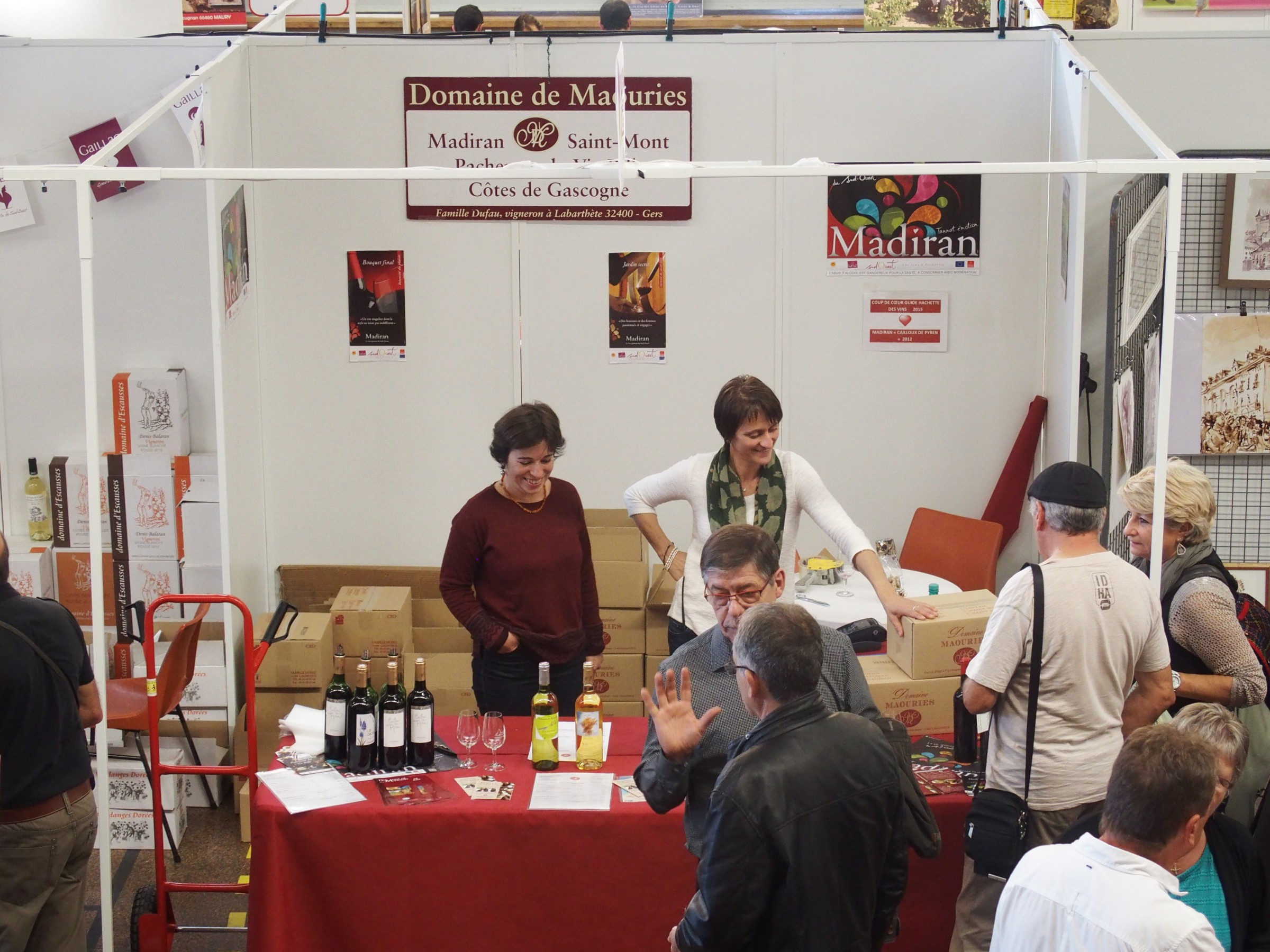 Madiran, domaine des Maouries, Isabelle Dufau