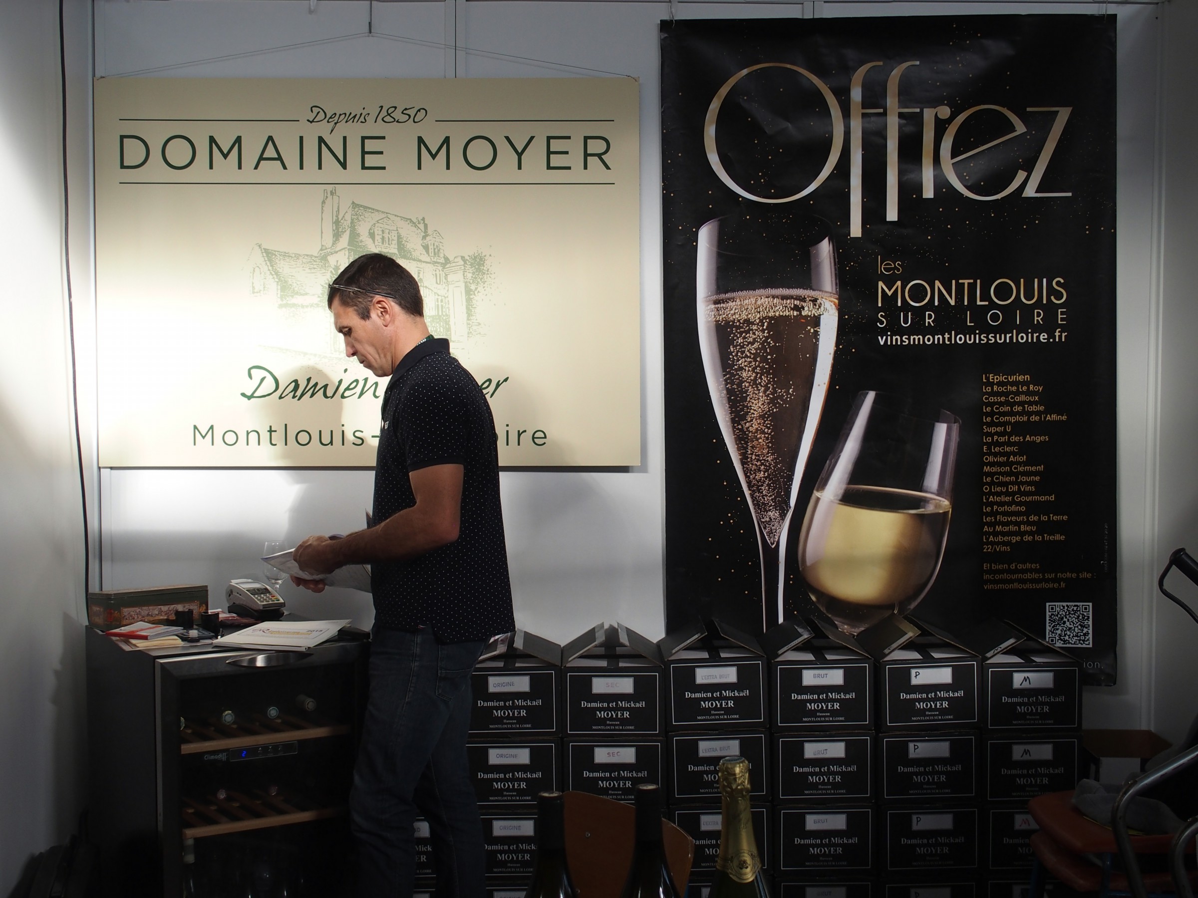 Montlouis, domaine Moyer, Damien Moyer