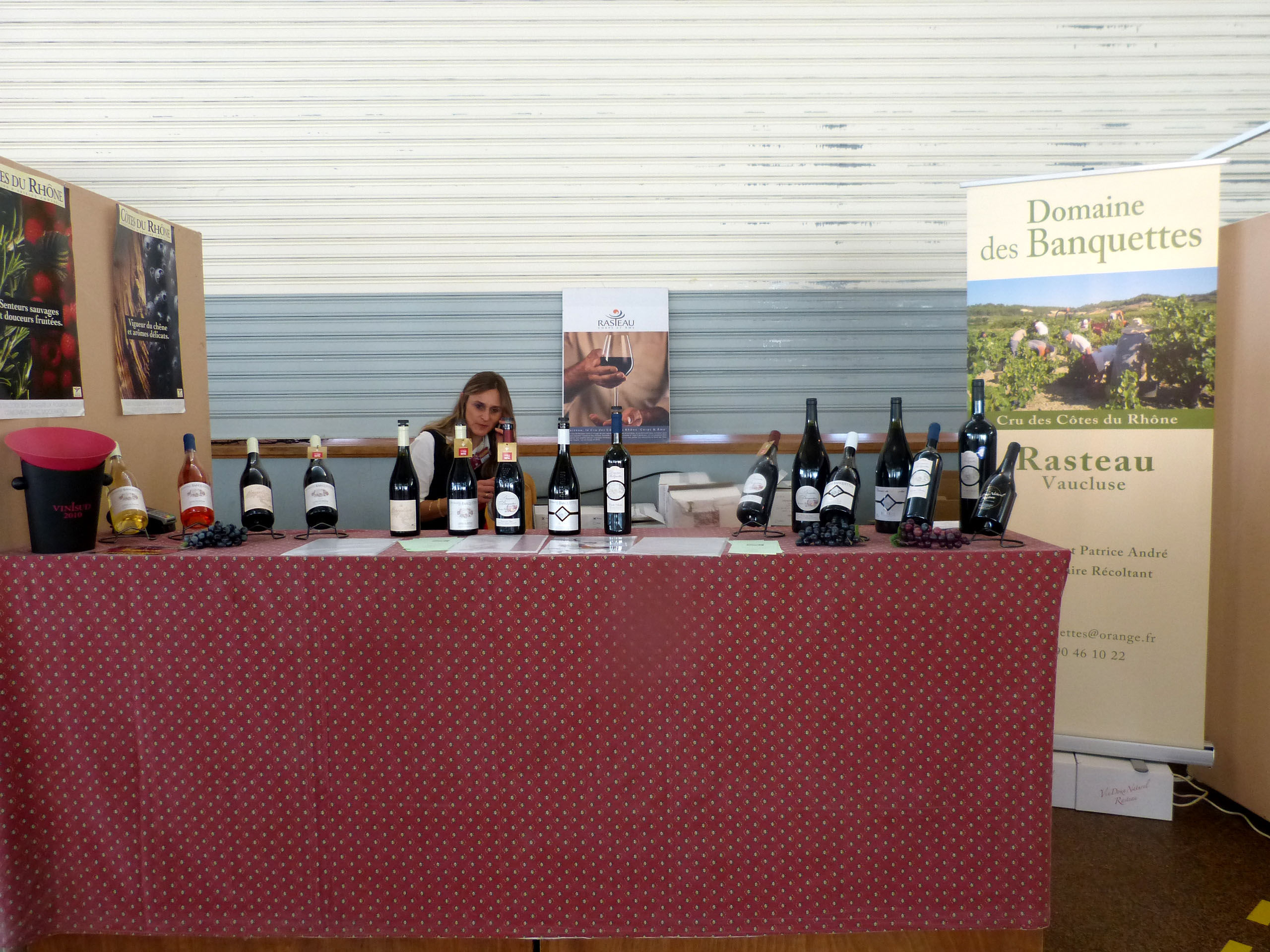 Rasteau, domaine des Banquettes, patrice André