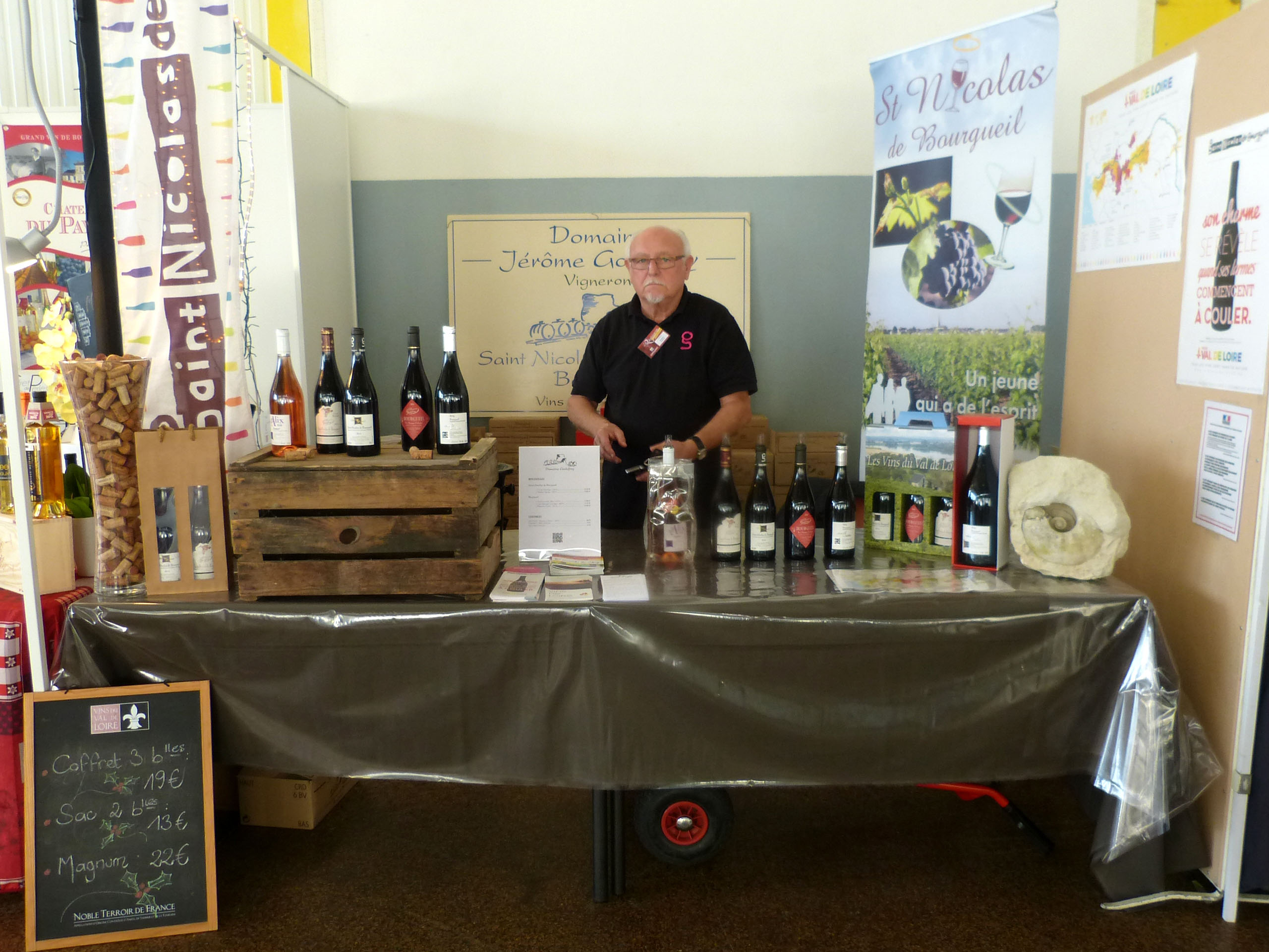 Saint Nicolas de Bourgueil, domaine Jérôme Godefroy