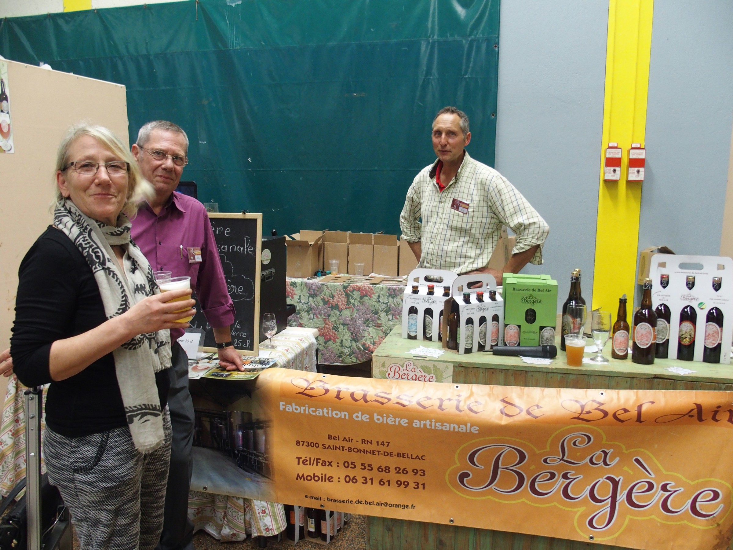 Bières artisanales Brasserie de Bel air Patrick Van Aubel