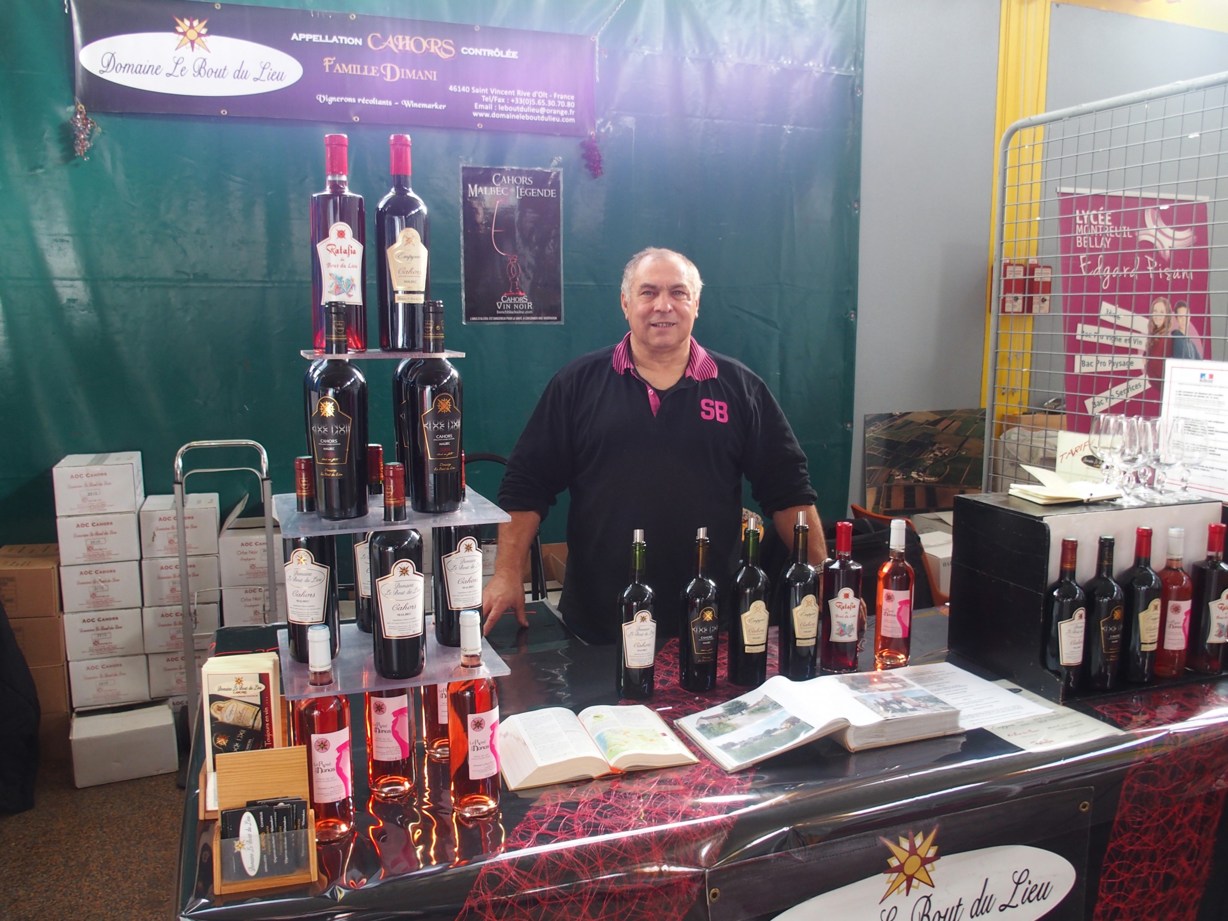 Cahors, Le Bout du Lieu, Monique et Amaldo Dimani