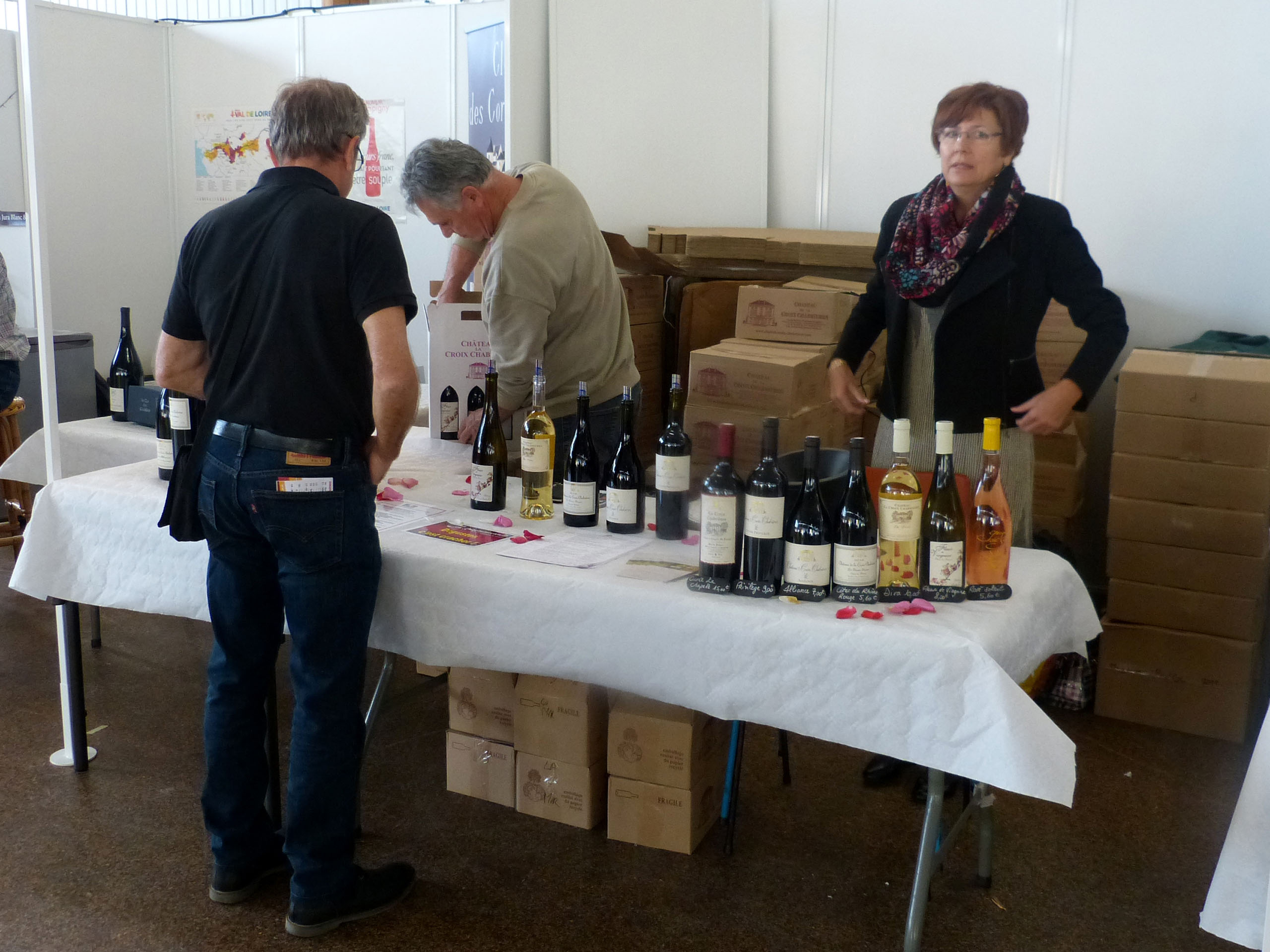 Côtes du Rhône, château de la Croix Chabrières, Patrick Daniel