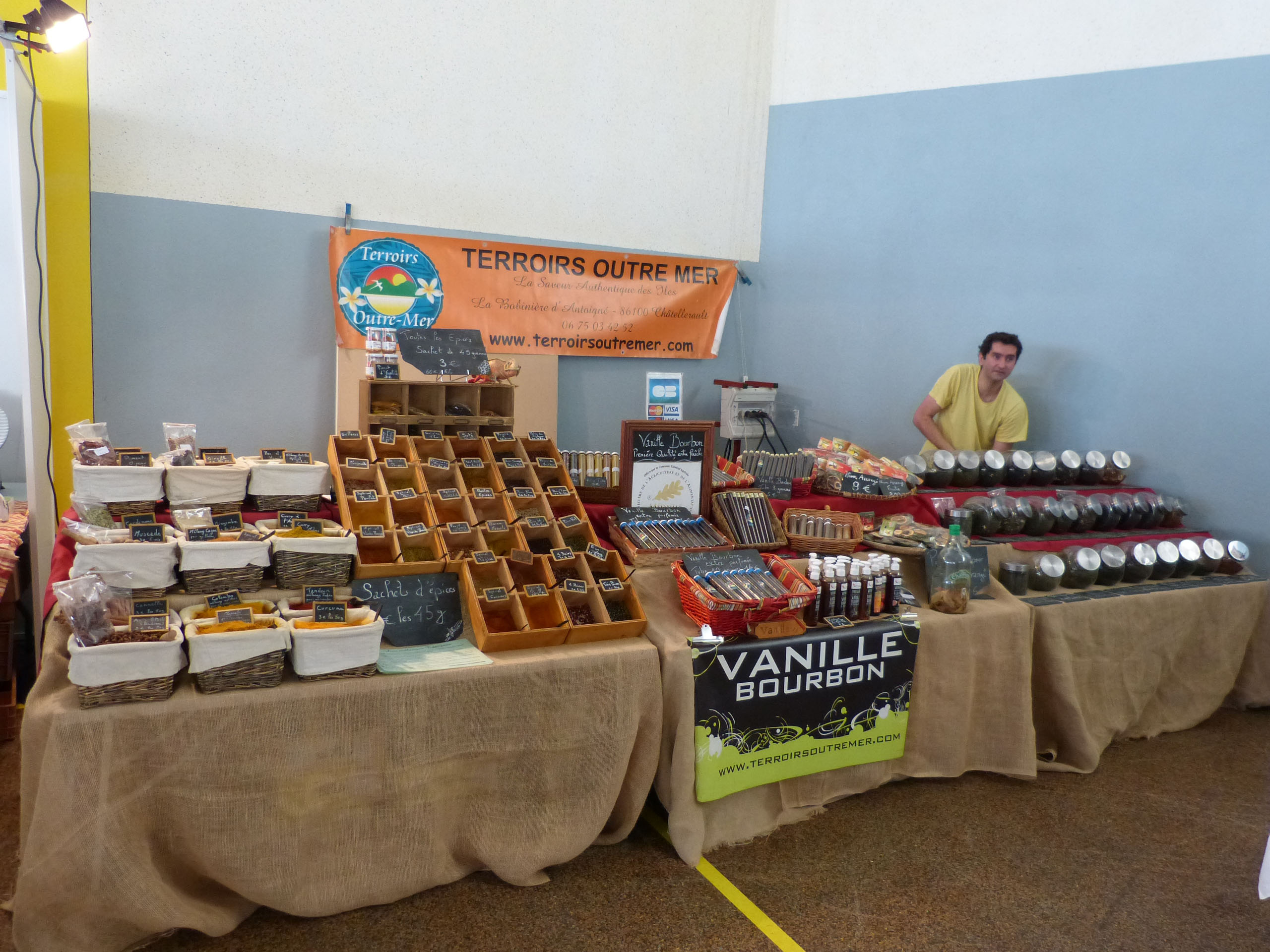 Epices, terroirs outre mer, David Garino