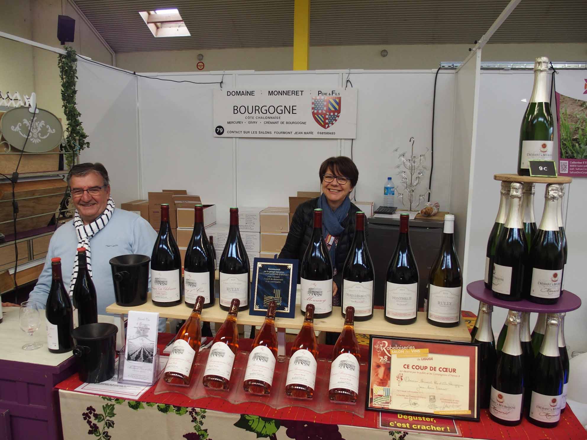 BOURGOGNE - Domaine MONNERET, Jean-Marie FORMONT BOURGOGNE-Domaine-MONNERET