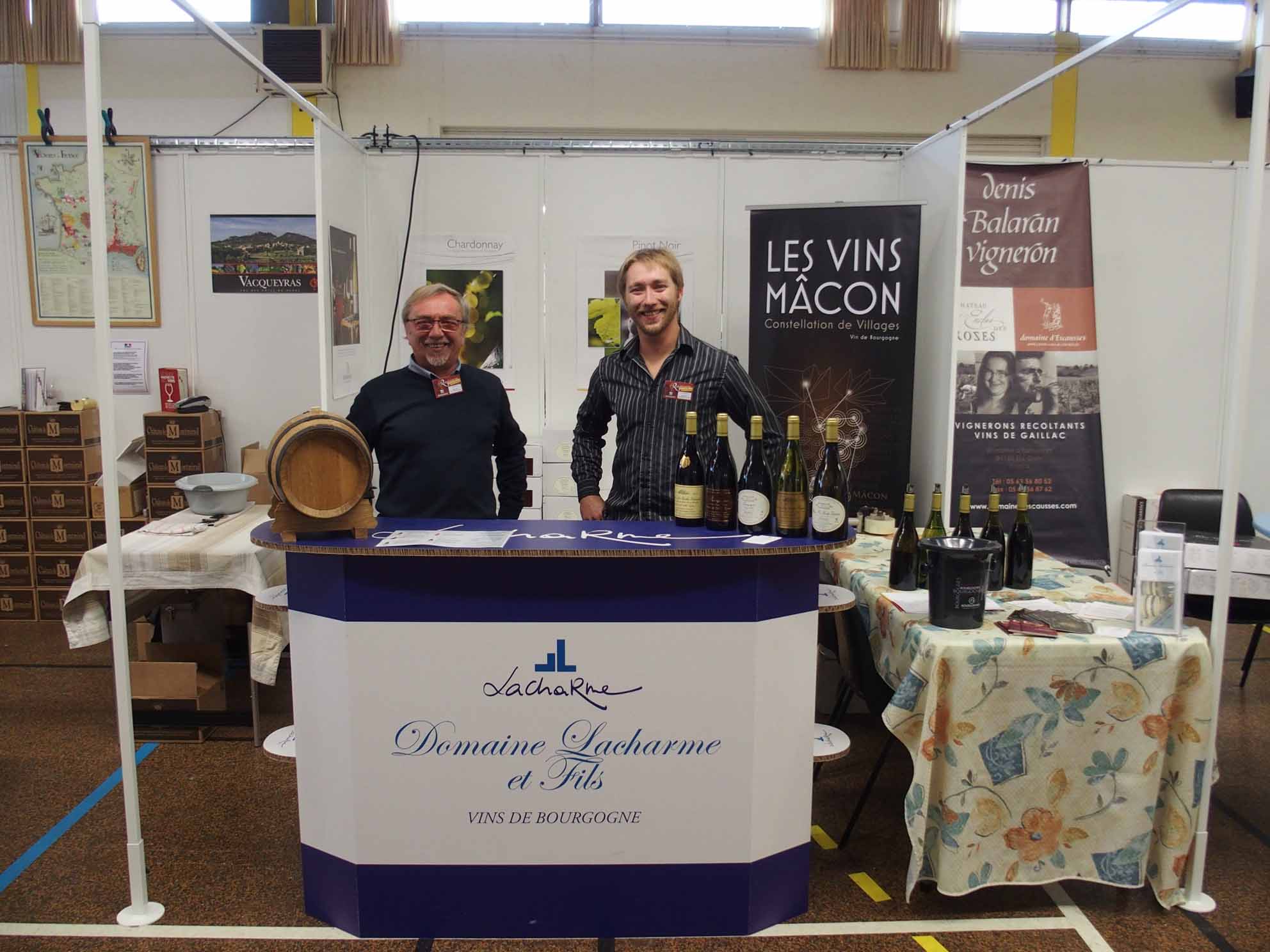 MACONNAIS - Domaine LACHARME et fils, Brigitte LACHARME MACONNAIS