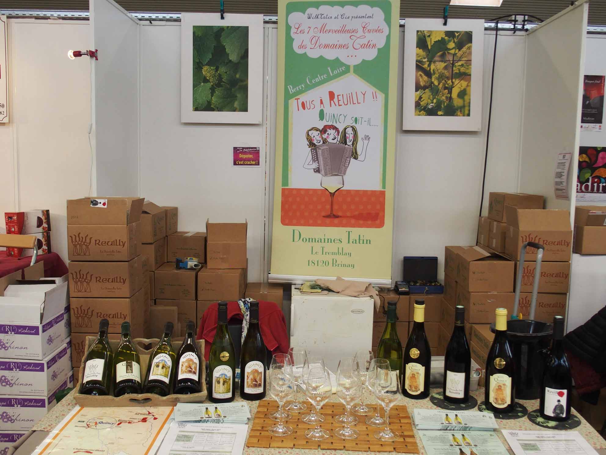 QUINCY REUILLY - Domaine TATIN, Jean TATIN QUINCY-REUILLY