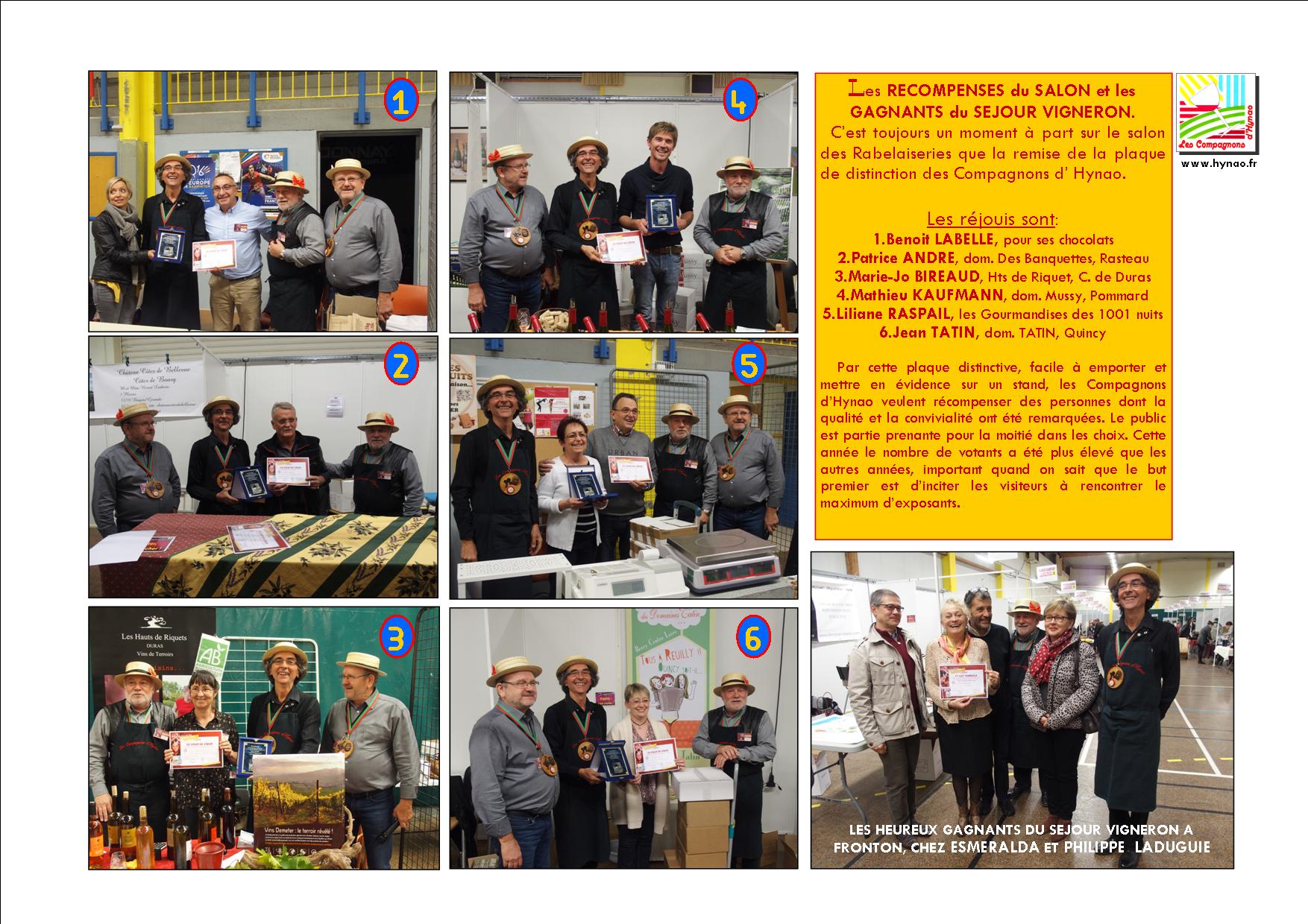 récompenses lapagedesrcompenss2016